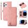 Mobigear Zipper iPhone 14 Pro Hülle Klapphülle Geldbörse - Roségold