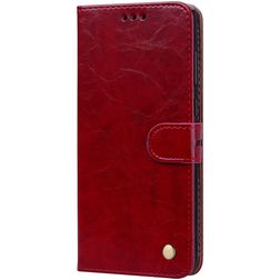 Mobigear Wallet Samsung Galaxy A9 (2018) Hülle Klapphülle Geldbörse - Rot