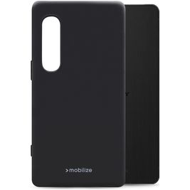 Mobilize Rubber Gelly Sony Xperia 1 VI Hülle Flexibles TPU Backcover - Matt Black
