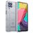 Mobigear Rugged Shield Samsung Galaxy M53 Hülle Flexibles TPU Backcover Stoßfest - Grau