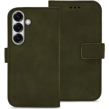 My Style Flex Wallet Samsung Galaxy S25 Hülle Klapphülle Geldbörse - Forest Green