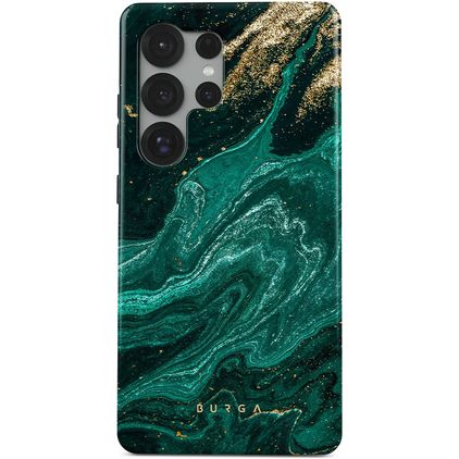 Burga Tough Samsung Galaxy S25 Ultra Hülle Hardcase Backcover Stoßfest - Emerald Pool