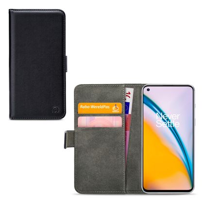 Mobilize Classic Gelly Wallet OnePlus Nord 2 5G Klapphülle Portemonnaie - Schwarz