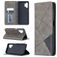 Mobigear Rhombus Magnetic Leather Wallet Case Gray Samsung Galaxy A32 5G