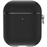 Valenta Snap Apple AirPods 1 Hülle Echtes Leder - Schwarz