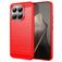 Mobigear Brushed Slim Xiaomi 15T Pro TPU (flexibel) Backcover - Rot