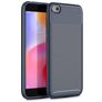 Mobigear Racing Xiaomi Redmi Go Hülle Flexibles TPU Backcover - Blau
