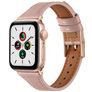 Mobigear Napoli Leder Apple Watch Armband Dornschließe - 42/41/40/38 mm - Pink