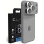 Elite iPhone 17 Pro Max Aluminum Kamera Schutz - Hüllenfreundlich - Silber