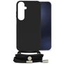 Mobilize Lanyard Gelly Samsung Galaxy A15 Flexibles TPU Handykette - Schwarz