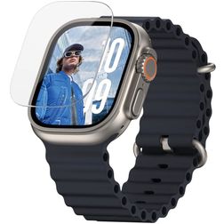 PanzerGlass Ultra Wide Fit Apple Watch Ultra - 49 mm Gehärtetes Glas Displayschutz - Hüllenfreundlich