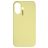Nudient Base iPhone 16 Plus Silikon Hülle Backcover - Pale Yellow