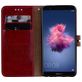 Mobigear Wallet Huawei P Smart (2018) Hülle Klapphülle Geldbörse - Rot