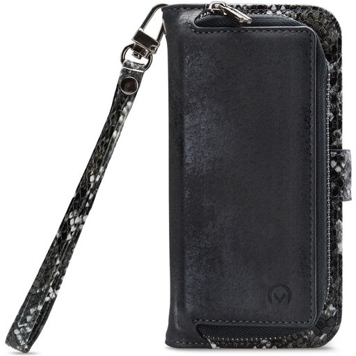 Mobilize Magnet Zipper iPhone 7 Hülle Abnehmbare 2in1 Klapphülle Geldbörse - Schwarz