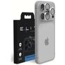 Elite iPhone 17 Pro Max Panzerglas Gehärtetes Glas Kameralinsen Schutz - Hüllenfreundlich - Silber