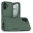 Mobigear Heavy Armor iPhone 16 Plus Hülle Hardcase Backcover Stoßfest - Grün