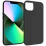 Mobigear Colors iPhone 14 Plus Hülle Flexibles TPU Backcover - Schwarz