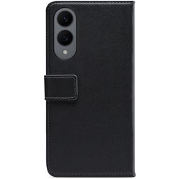 Mobilize Classic Gelly Samsung Galaxy S25 Edge Hülle Klapphülle Geldbörse - Schwarz