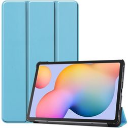 Mobigear Tri-Fold Samsung Galaxy Tab S6 Lite Hülle Klapphülle - Blau
