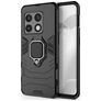 Mobigear Armor Ring OnePlus 10 Pro Hülle Hardcase Backcover Stoßfest mit Ringhalter - Schwarz