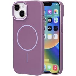 Mobiparts Slim Line iPhone 15 MagSafe Hülle Hardcase Backcover - Imperial Purple