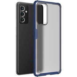 Mobigear Shockproof Samsung Galaxy A82 5G Hülle Hardcase Backcover Stoßfest - Dunkelblau