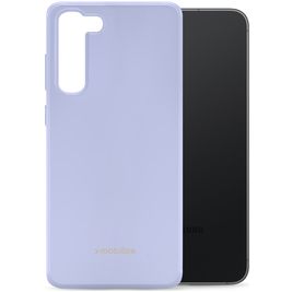 Mobilize Rubber Gelly Samsung Galaxy S23 Hülle Flexibles TPU Backcover - Pastel Purple