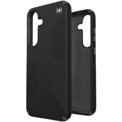 Speck Presidio2 Grip Samsung Galaxy S25 Plus Hülle Hardcase Backcover Stoßfest - Schwarz