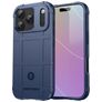 Mobigear Rugged Shield iPhone 18 Pro Hülle Flexibles TPU Backcover Stoßfest - Blau