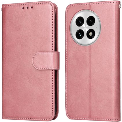 Mobigear Wallet OnePlus 13 Hülle Klapphülle Geldbörse - Roségold