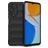 Mobigear Bumpy HONOR X7 Hülle Flexibles TPU Backcover - Schwarz