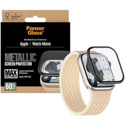 PanzerGlass Metallic Apple Watch - 46 mm Gehärtetes Glas Displayschutz