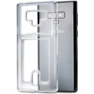 Xccess Card Durchsichtig Samsung Galaxy Note 9 Hülle Flexibles TPU Backcover mit Kartenhalter - Transparent