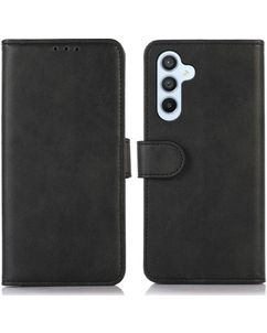 Mobigear Wallet Samsung Galaxy A56 Hülle Klapphülle Geldbörse - Schwarz