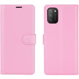 Mobigear Classic POCO M3 Hülle Klapphülle Geldbörse - Pink