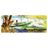 Mobigear Anti-Slip Mauspad - 40 x 90 cm - Fishing in Spring