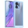 Mobigear Crystal Motorola Edge 40 Hülle Hardcase Backcover - Transparent / Blau