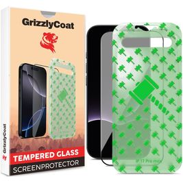 GrizzlyCoat Easy Align iPhone 17 Panzerglas Gehärtetes Glas Displayschutz - Hüllenfreundlich + Applikator