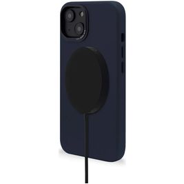 Decoded iPhone 14 Plus MagSafe Hülle Echtes Leder Backcover Stoßfest - Steel Blue