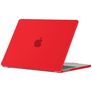 Mobigear Matte MacBook Air 15 Zoll (2023-2026) Hardcase Hülle MacBook Case - Rot - Model A2941 / A3114 / A3241 / A3448