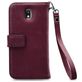 Mobilize Gelly Zipper Samsung Galaxy J5 (2017) Hülle Abnehmbare 2in1 Clutch - Bordeaux