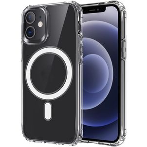 Mobigear Crystal Durchsichtig iPhone 12 Pro Max MagSafe Hülle Hardcase Backcover - Transparent