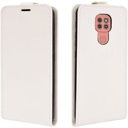 Mobigear Motorola Moto G9 Play Hülle Flipcase - Weiß