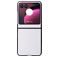 Mobigear Excellent Motorola Razr 40 Ultra Hülle Hardcase Backcover - Weiß