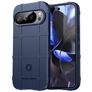 Mobigear Rugged Shield Google Pixel 10 Pro Hülle Flexibles TPU Backcover Stoßfest - Blau