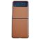 Mobigear Excellent Motorola Razr 40 Hülle Hardcase Backcover - Braun
