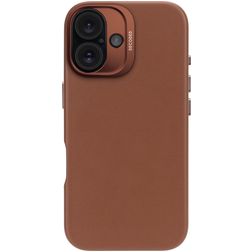 Decoded iPhone 16 MagSafe Hülle Echtes Leder Backcover - Tan