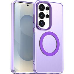 Mobigear Shockproof Samsung Galaxy S26 Ultra MagSafe Hülle Hardcase Backcover - Lila