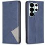Mobigear Rhombus Slim Samsung Galaxy S26 Ultra Hülle Klapphülle - Blau