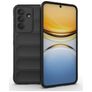 Mobigear Bumpy Samsung Galaxy A57 Hülle Flexibles TPU Backcover - Schwarz